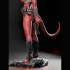 hellgirl smoking statue 5
