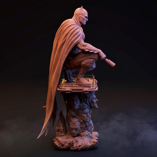 Batman Statue Jim Lee Inspired | 3D Print Model | STL Files