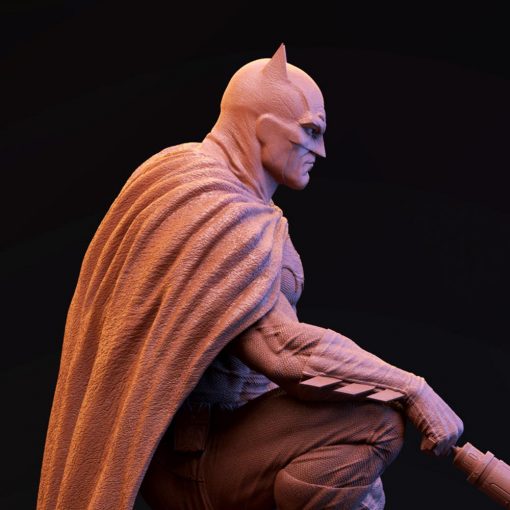 Batman Statue Jim Lee Inspired | 3D Print Model | STL Files