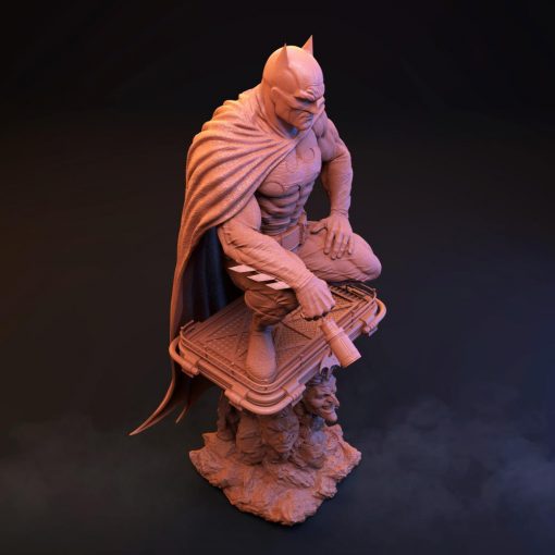 Batman Statue Jim Lee Inspired | 3D Print Model | STL Files