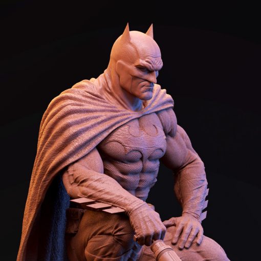 Batman Statue Jim Lee Inspired | 3D Print Model | STL Files