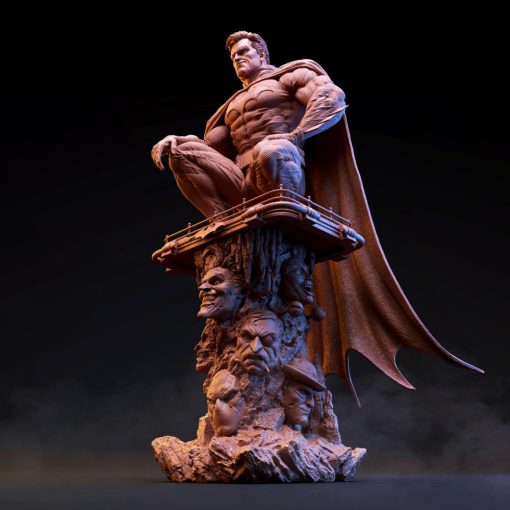 Batman Statue Jim Lee Inspired | 3D Print Model | STL Files