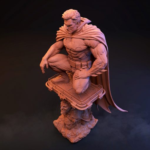 Batman Statue Jim Lee Inspired | 3D Print Model | STL Files