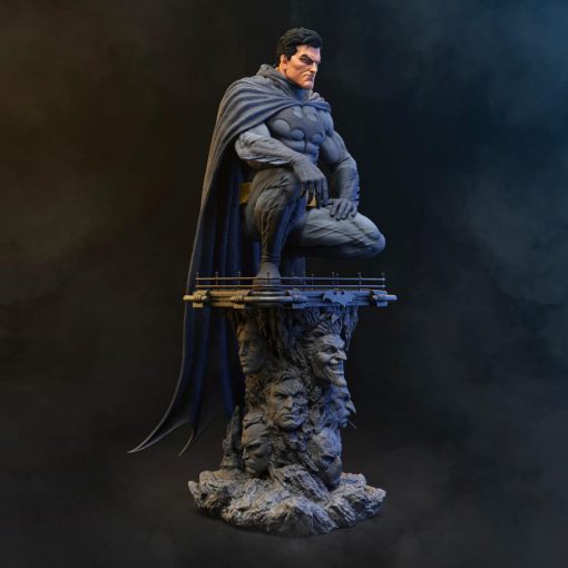 Batman Statue Jim Lee Inspired | 3D Print Model | STL Files
