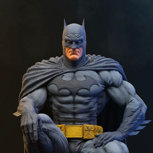 Batman Statue Jim Lee Inspired | 3D Print Model | STL Files