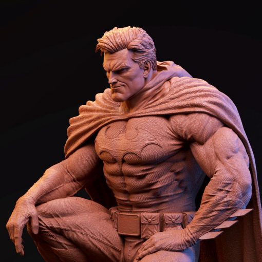 Batman Statue Jim Lee Inspired | 3D Print Model | STL Files