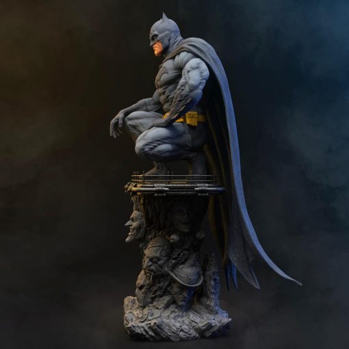 Batman Statue Jim Lee Inspired | 3D Print Model | STL Files