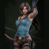 Lara Croft with Tucanos Figurine 12