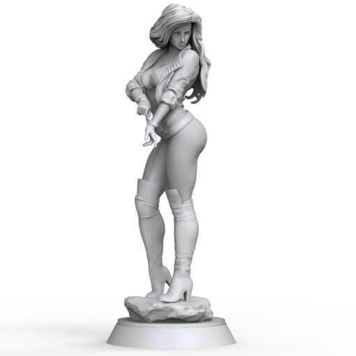 Sexy Rogue Statue | 3D Print Model | STL Files