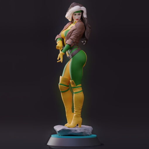 Sexy Rogue Statue | 3D Print Model | STL Files