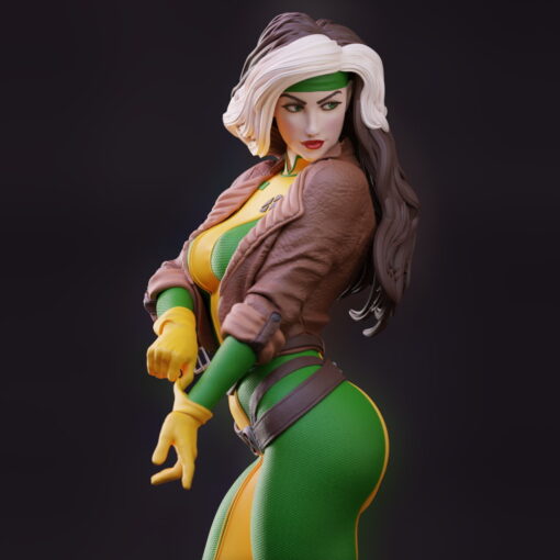 Sexy Rogue Statue | 3D Print Model | STL Files